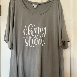 Lularoe Boyfriend Tee - Worn Once